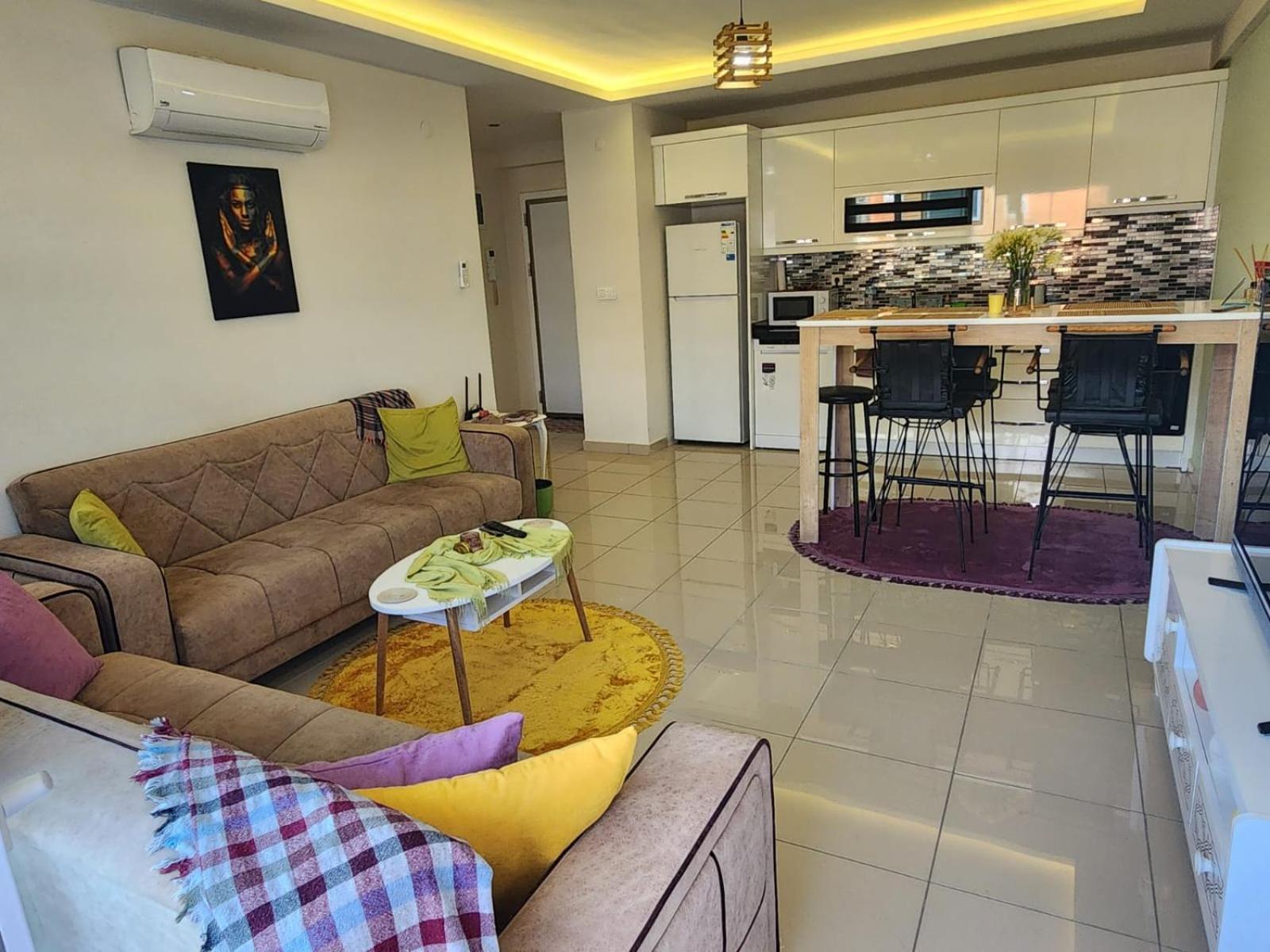 Cozy Sea View Next To The Beach, In The Mid Of The Market, Saturday Bazar, Restaurants & Bars Etc, Alanya Mahmutlar! Apartment Ngoại thất bức ảnh